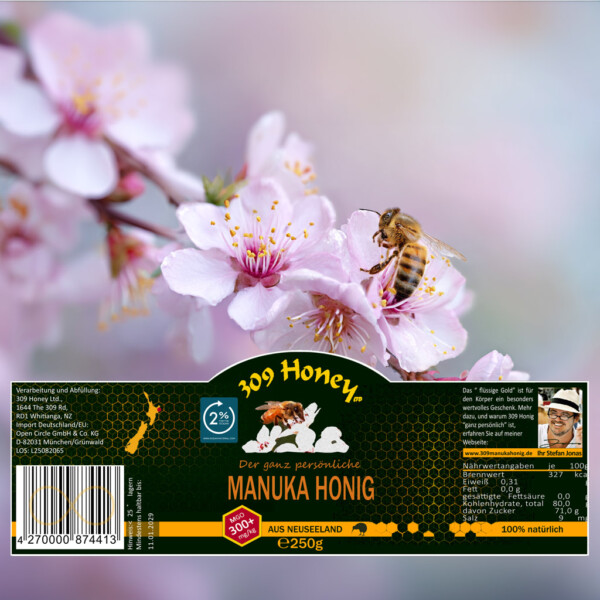 309 Manuka Honig MGO 300+ – Bild 8