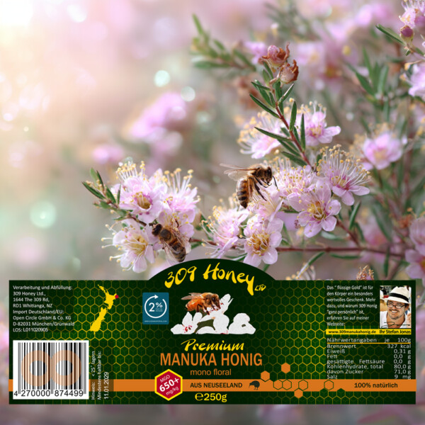 309 Manuka Honig MGO 650+ – Bild 8